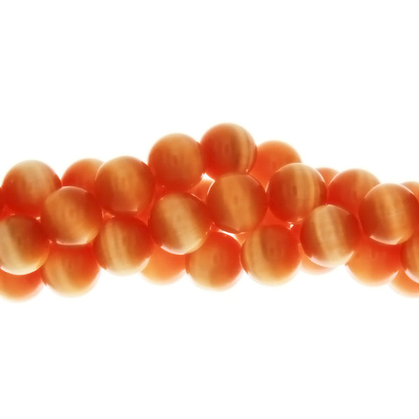 DALE STONE ROUND ORANGE STRANDS