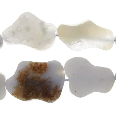 CHALCEDONY FREEFORM STRAND