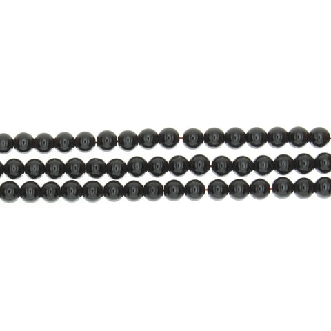 HEMATITE ROUND 4 MM STRAND