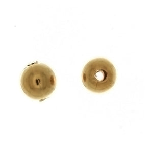SPACER BEAD ROUND 6 MM FINDING (1 DOZ)