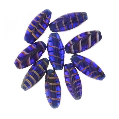 VARIOUS FEATHER RICE 25 MM LOOSE (12 PC)