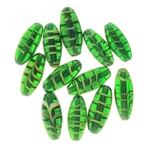 VARIOUS FEATHER RICE 25 MM LOOSE (12 PC)