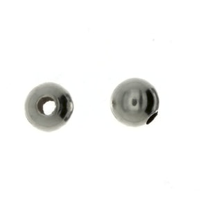 SPACER BEAD ROUND 6 MM SS FINDING (1 DOZ)