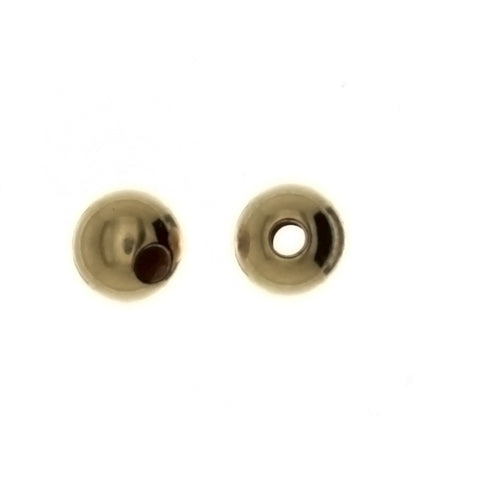 SPACER BEAD ROUND 6 MM GF FINDING (1 DOZ)