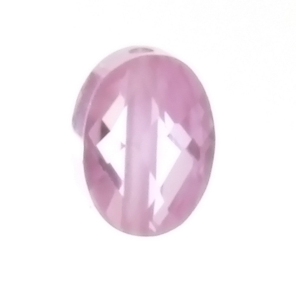 CUBIC ZIRCONIA PINK OVAL 6 X 8 MM LOOSE (3 PC)