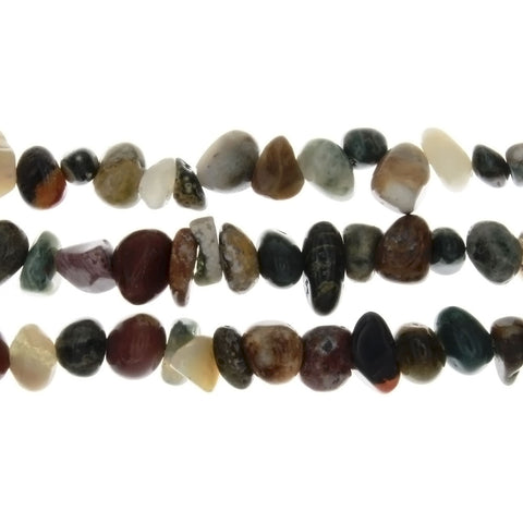 JASPER OCEAN PEBBLE 8 MM STRAND