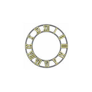 CLOCK NUMERALS 6 ROMAN