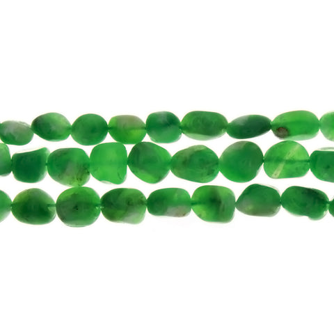 CHRYSOPRASE NUGGET 6 MM STRAND