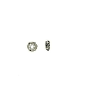 SPACER BEAD RONDELLE 6 MM FINDING (1 DOZ)