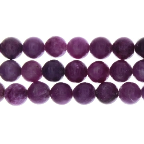 JASPER SUGILITE ROUND 10 MM STRAND