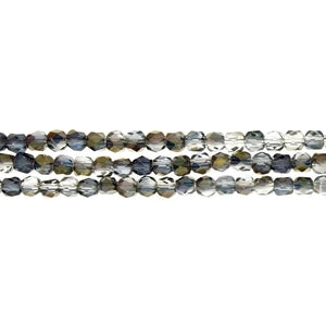 CHINESE CRYSTAL HANDCUT FACETED 4 MM STRAND