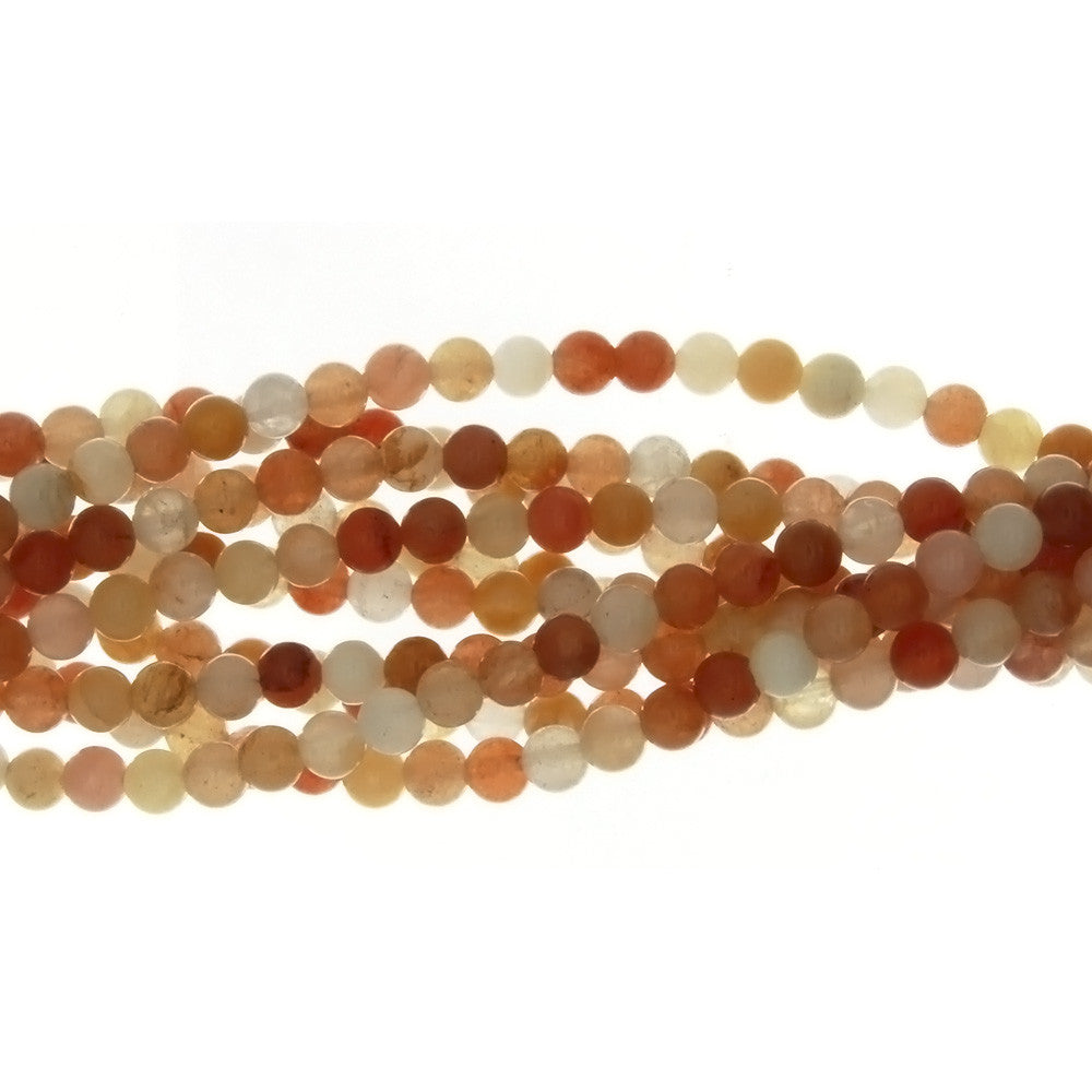 NATURAL ROUND 4 MM STRAND