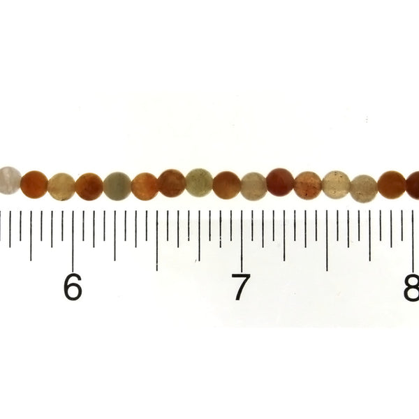 NATURAL ROUND 4 MM STRAND