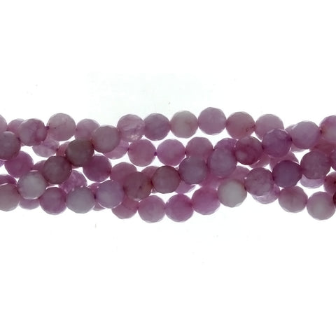 DYED ROUND FACETED 6 MM STRAND