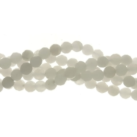 DYED ROUND FACETED 6 MM STRAND