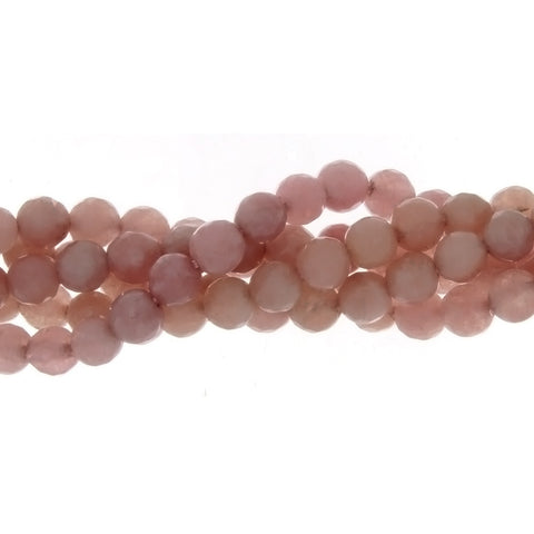 DYED ROUND FACETED 6 MM STRAND