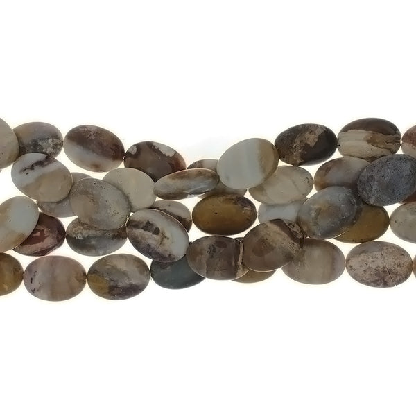 NATURAL OVAL 25 X 35 MM STRAND