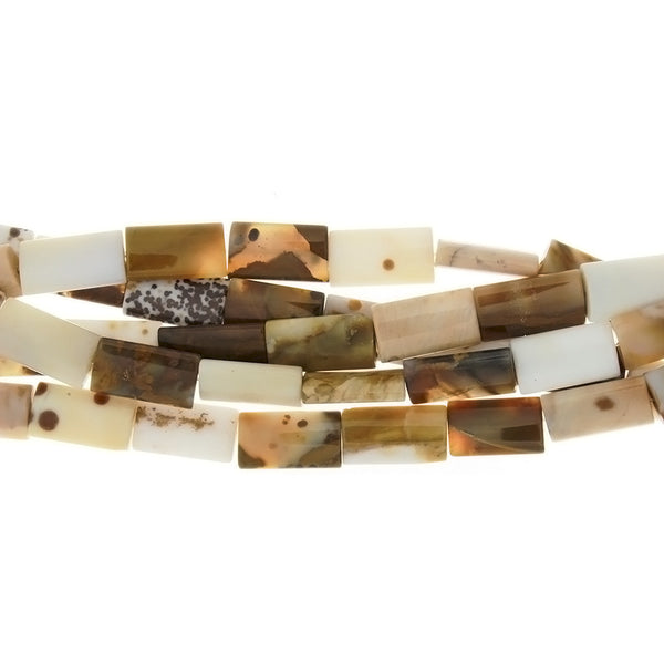 NATURAL RECTANGLE 15 X 25 MM STRAND