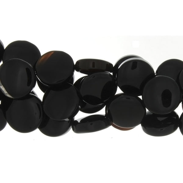 BLACK COIN 16 MM STRAND