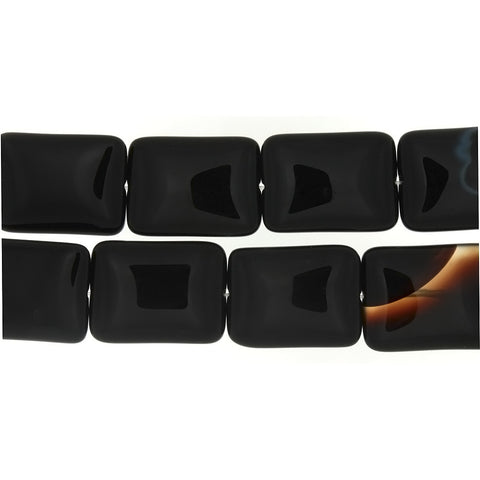 BLACK RECTANGLE 29 X 39 MM STRAND