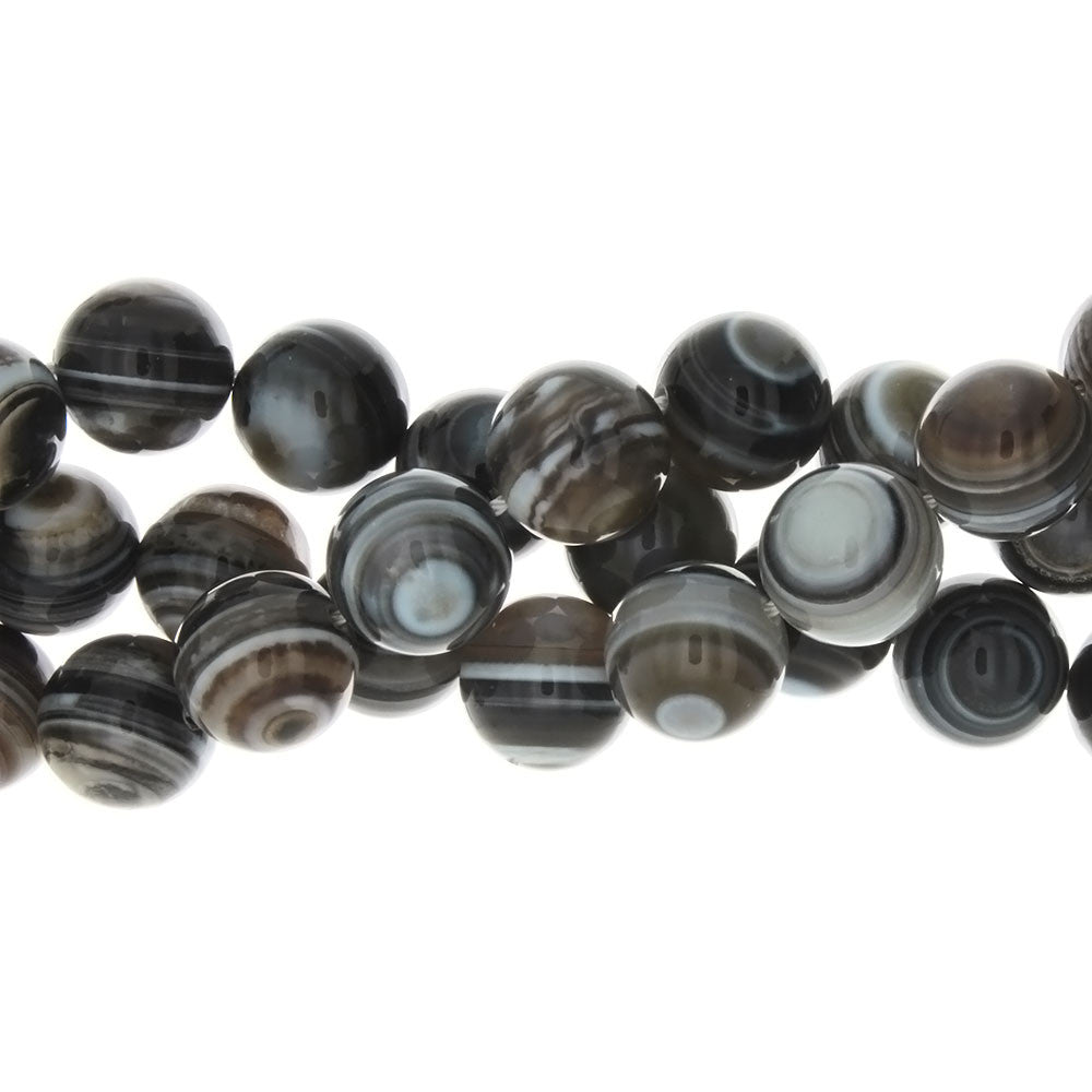 BANDED ROUND 14 MM STRAND