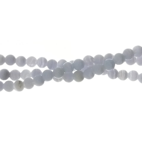 BLUE LACE ROUND 6 MM STRAND