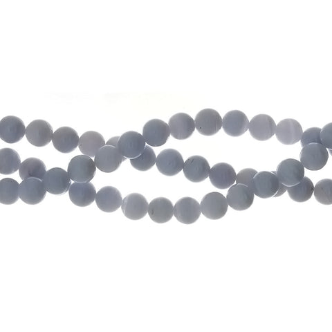 BLUE LACE ROUND 8 MM STRAND