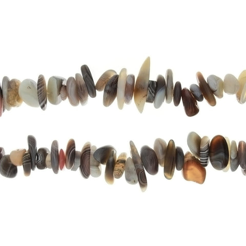 BOTSWANA GRAY NEEDLE 8 X 20 MM STRAND