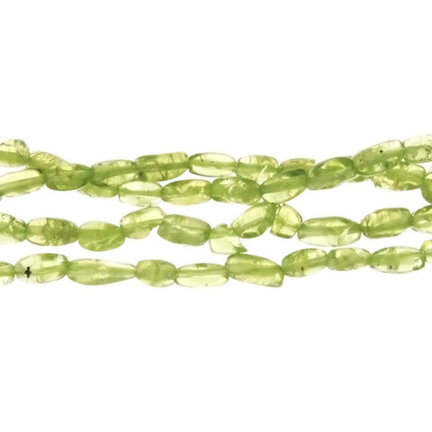 PERIDOT RICE 4 X 6 MM STRAND