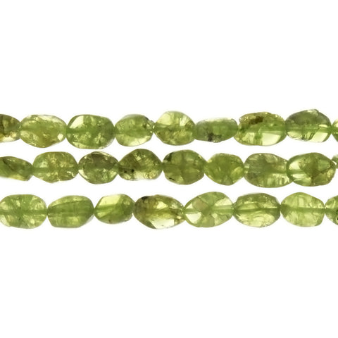 PERIDOT OVAL 5 X 7 MM STRAND