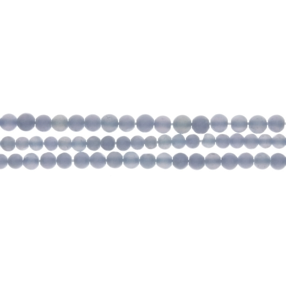 ANGELITE SYNTHETIC ROUND 4 MM STRAND