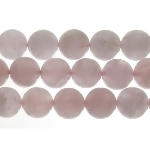 QUARTZ ROSE ROUND 12 MM STRAND