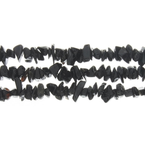 TOURMALINE BLACK CHIP STRAND