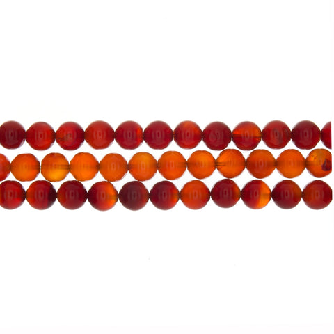 CARNELIAN ROUND 10MM STRAND