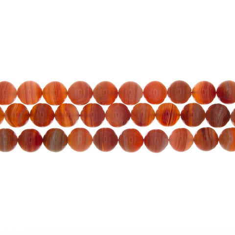 CARNELIAN ROUND 12 MM STRAND