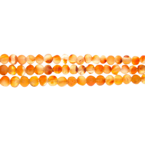 CARNELIAN NUGGET ROUNDISH 8-10 MM STRAND