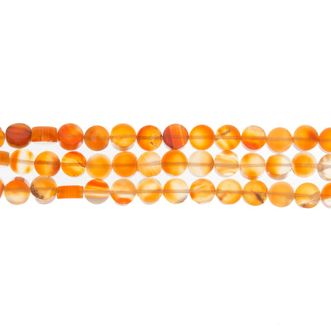 CARNELIAN COIN STRAND