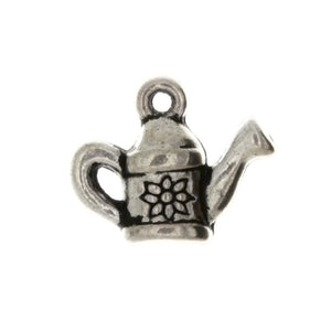 NOVELTY WATERING CAN 17 X 21 MM PEWTER CHARM