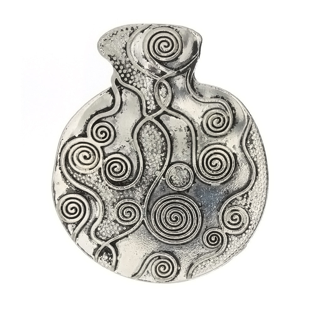 DESIGN COIN 47 MM PEWTER CHARM