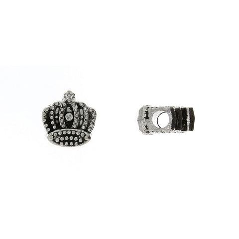 BEAD NOVELTY CROWN 12 X 12 MM