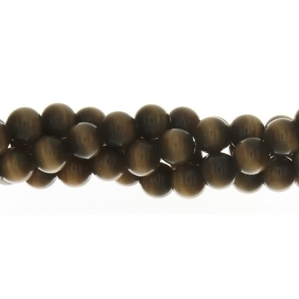 DALE STONE ROUND BROWN DARK STRANDS