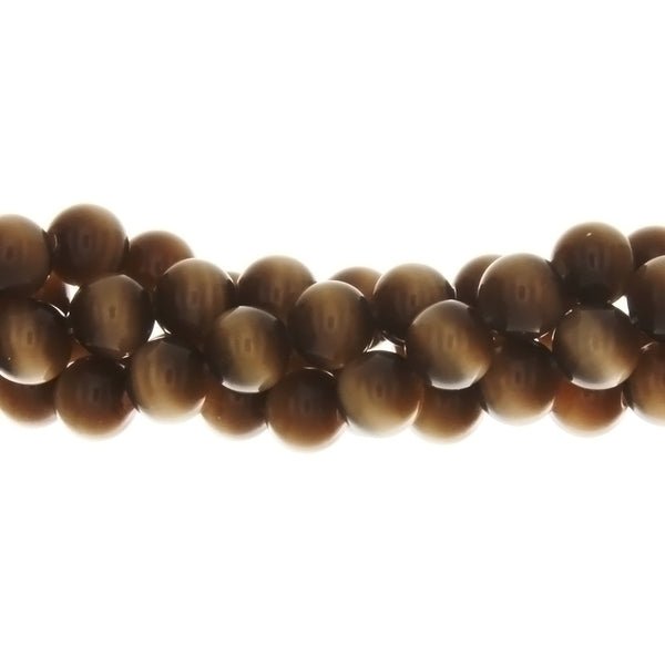 DALE STONE ROUND BROWN DARK STRANDS