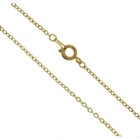 CHAIN NECKLACE CABLE GOLD 1.9 MM X 18 IN (DOZ)