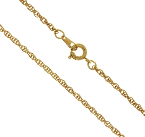 CHAIN NECKLACE ROPE GOLD 1.9 MM X 24 IN (DOZ)