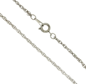 CHAIN NECKLACE ROPE SILVER 1.9 MM X 18 IN (DOZ)