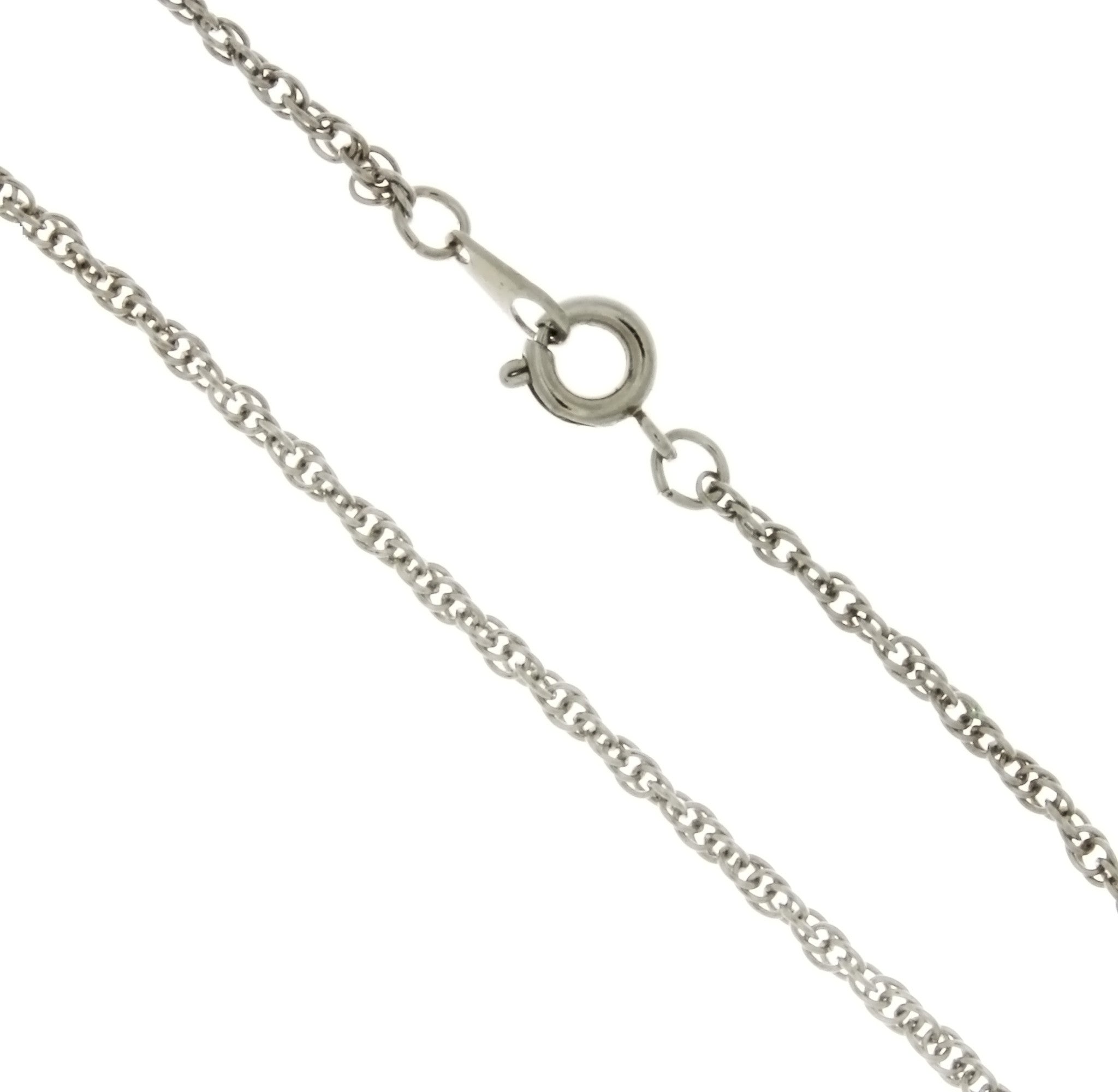 CHAIN NECKLACE ROPE SILVER 1.9 MM X 24 IN (DOZ)