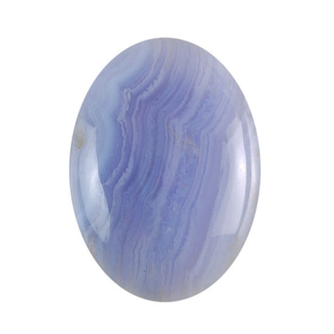 GEMSTONE AGATE BLUE LACE CABOCHONS