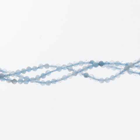 AQUAMARINE 2MM FACETED ROUND