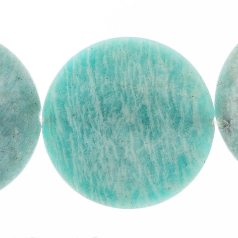 AMAZONITE 34mm Puffy Coin