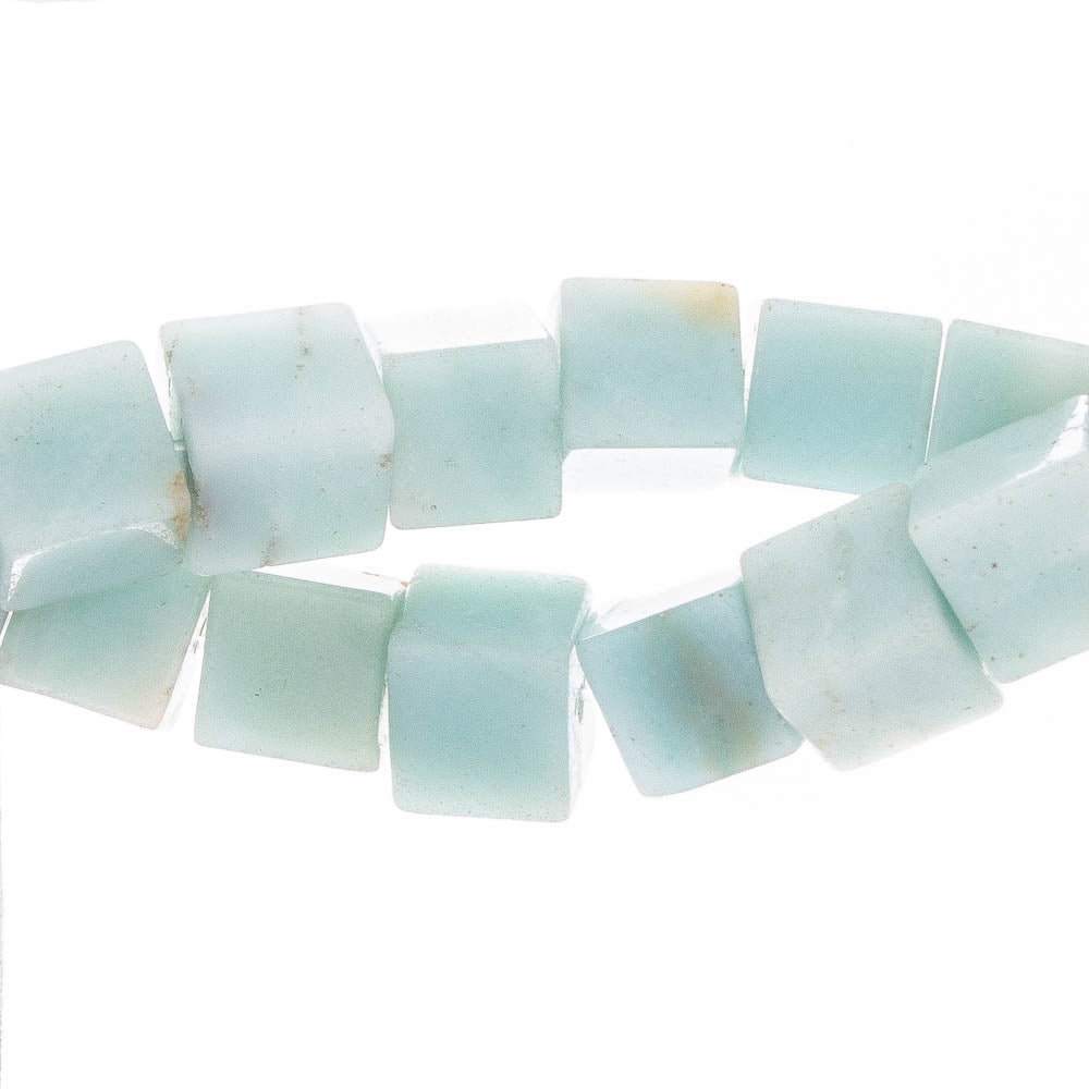 AMAZONITE 8mm Cube